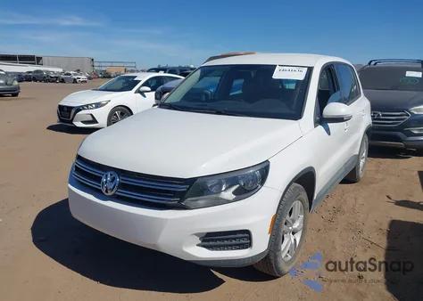 2013 Volkswagen Tiguan S z USA, uszkodzony, nr VIN WVGAV7AX9DW504927